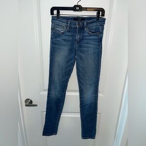 Joe's Jeans Blue Skinny Jeans Mid-rise Fit